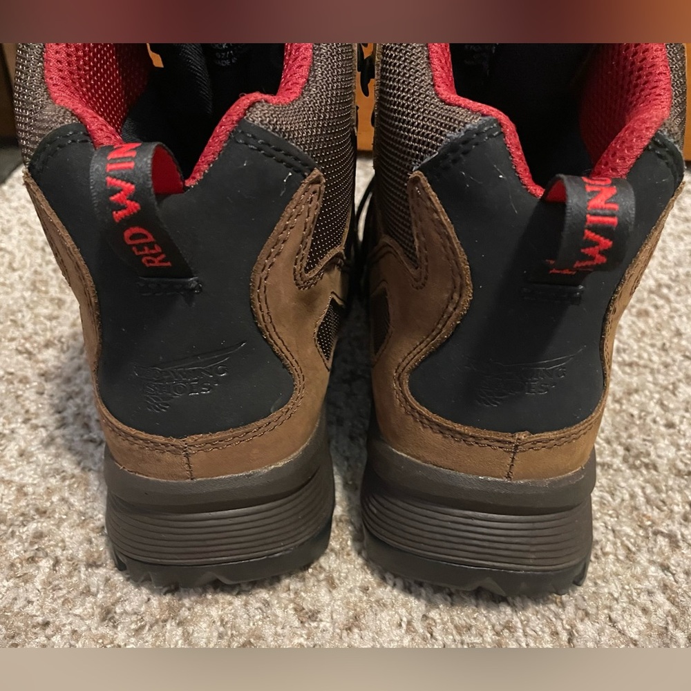 Red Wing Boots TruHiker Safety Toe Hiking Work Men’s Size 8. EUC - Picture 9 of 16